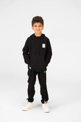 Boy's Tomato Two Pieces Hoodie And Sweatpants Training Suit