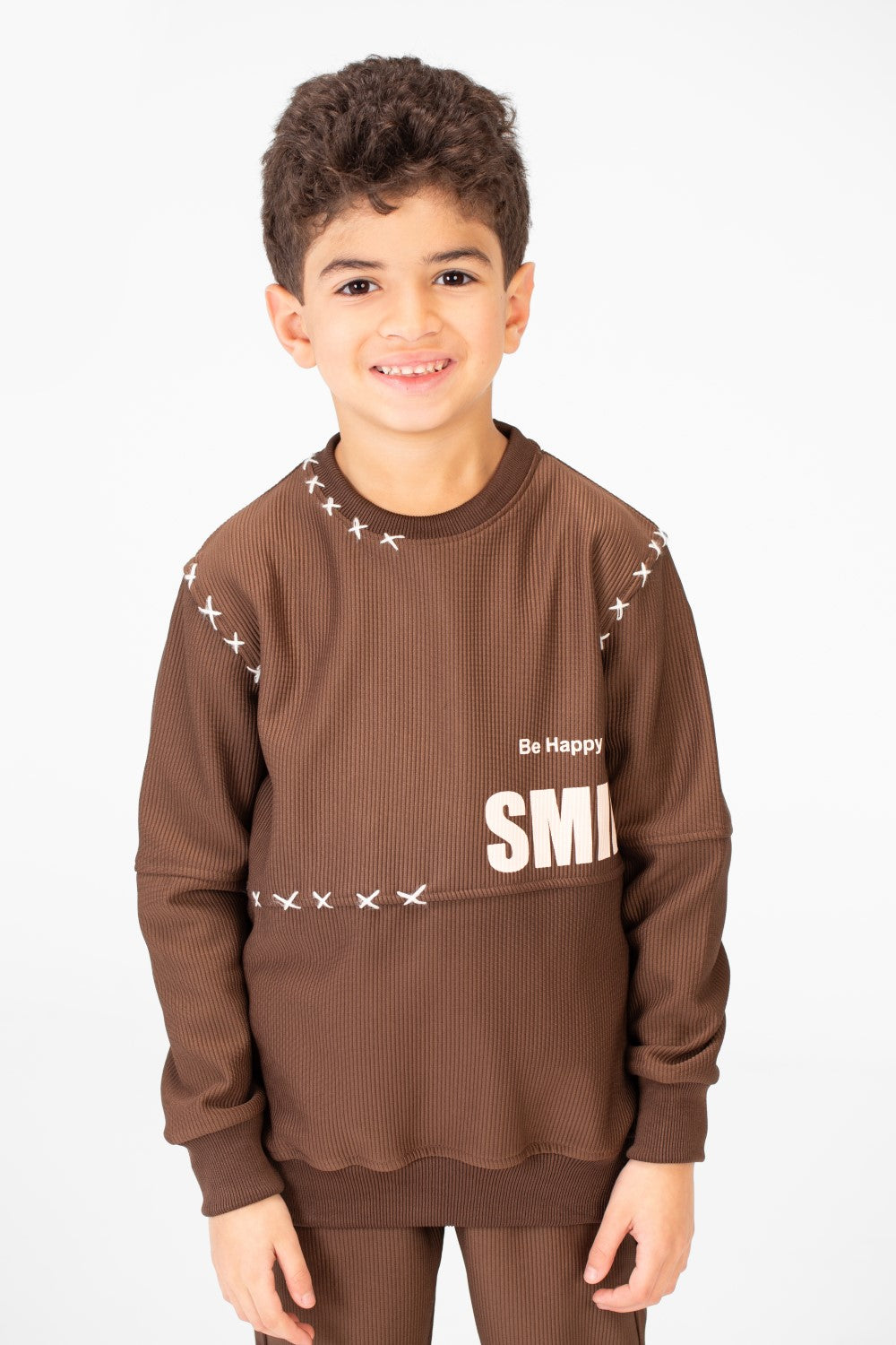 بدلة تدريب ميلتون مطبوعة للأولاد من قطعتين