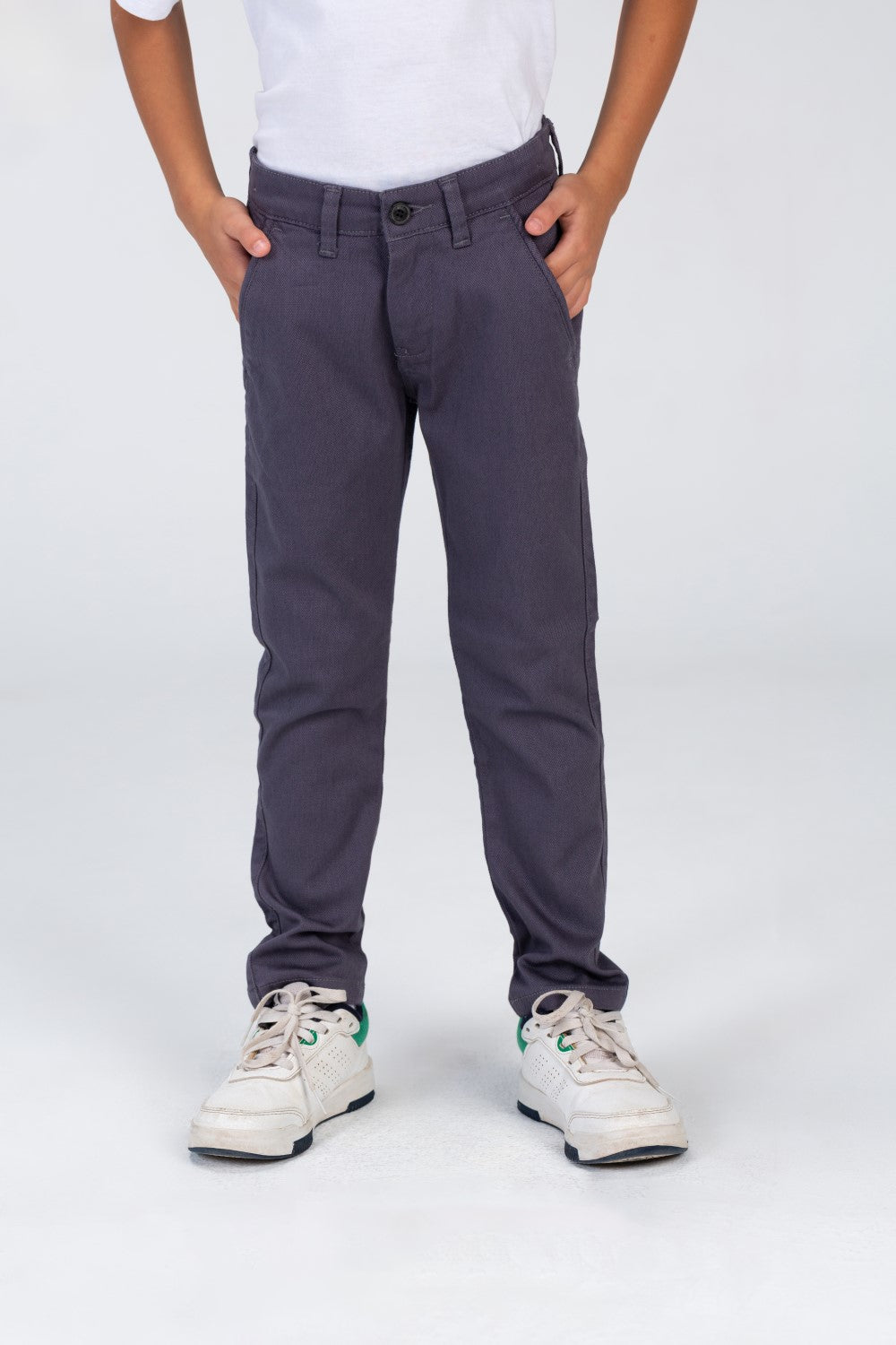 Boys Gabardine Pants With Basic Details And Material For Every Day
