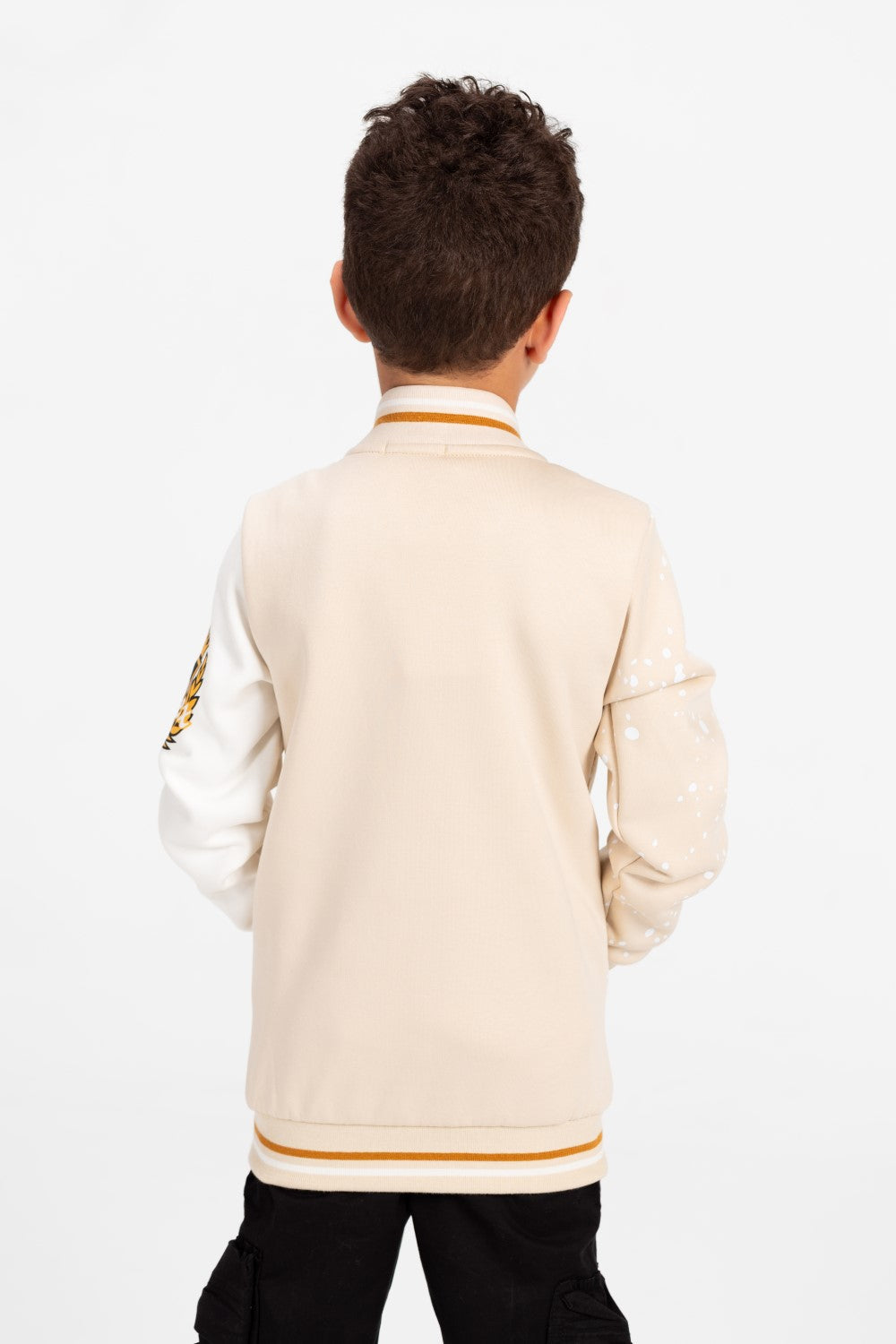 سويت شيرت بيسبول مطبوع للأولاد