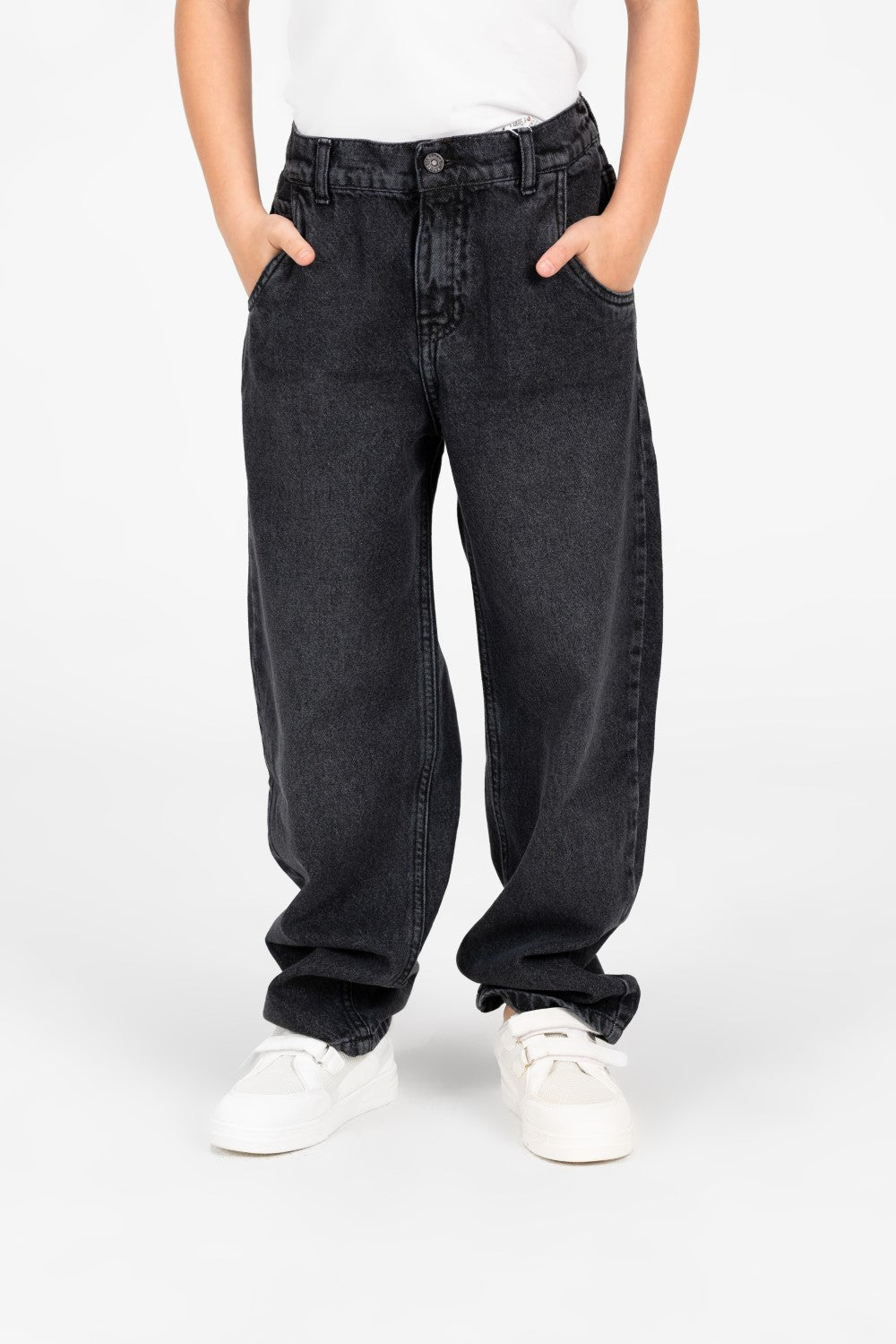 Boy's Boyfriend Jeans Pants In Modern Design