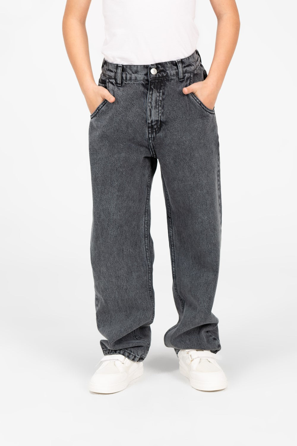 Boy's Boyfriend Jeans Pants In Modern Design