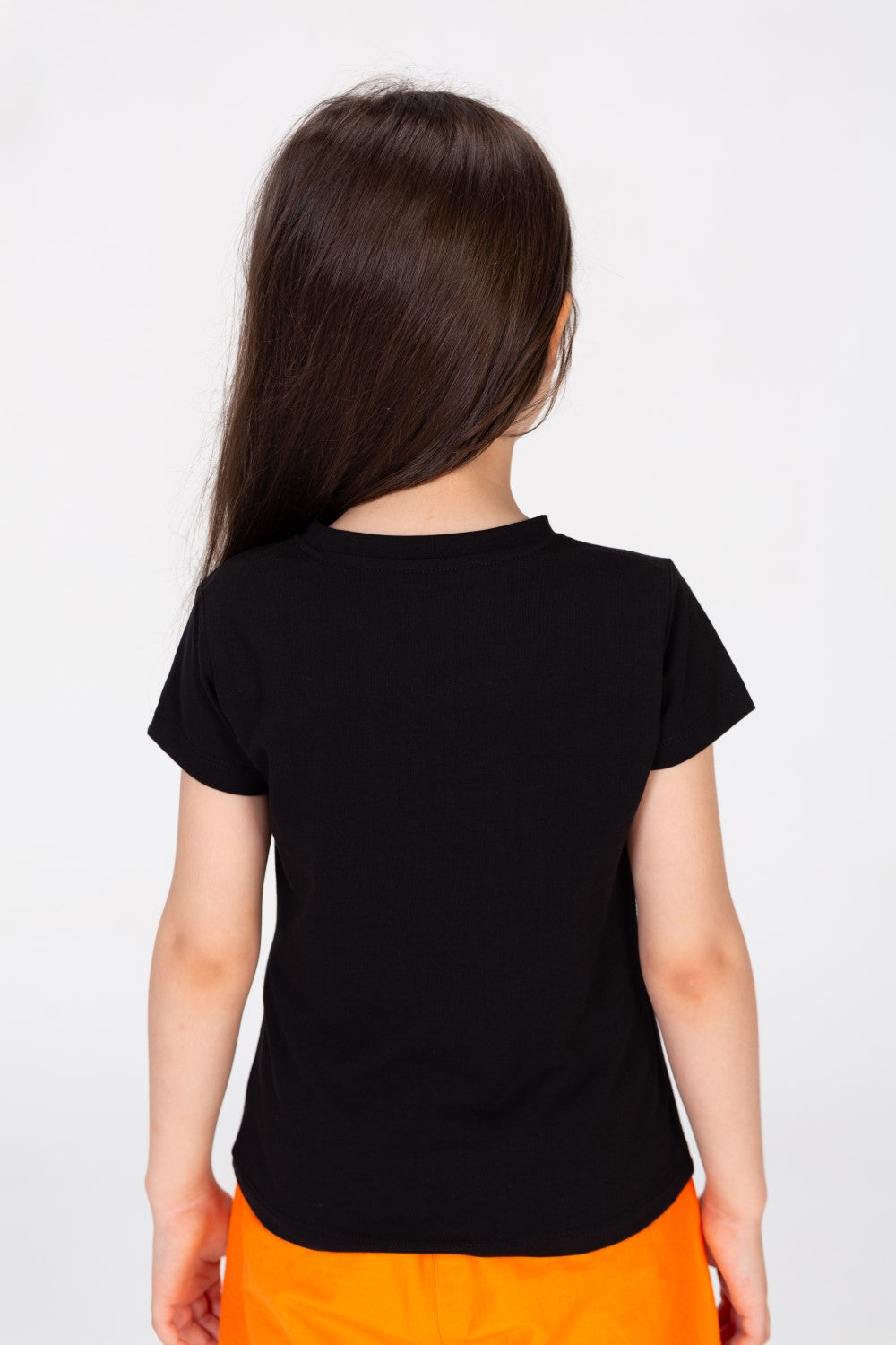 Girl's Emojis Cotton Short Sleeve T-Shirt